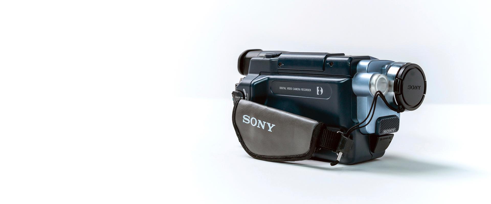 Sony Handycam Hi8 vintage camcorder digitally converted by Retrocams