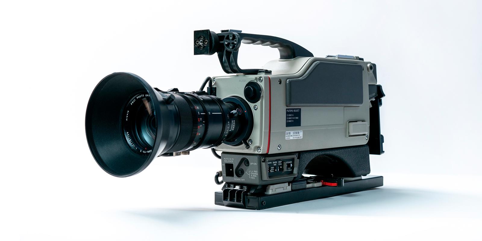 Sony Broadcast 3CCD vintage camera digitally converted by Retrocams